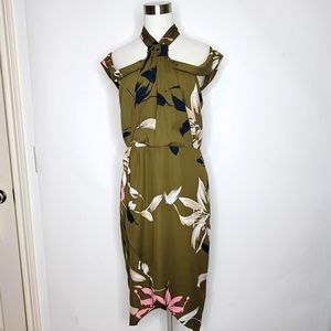 H by Halston Draped Halter Dress Size 10